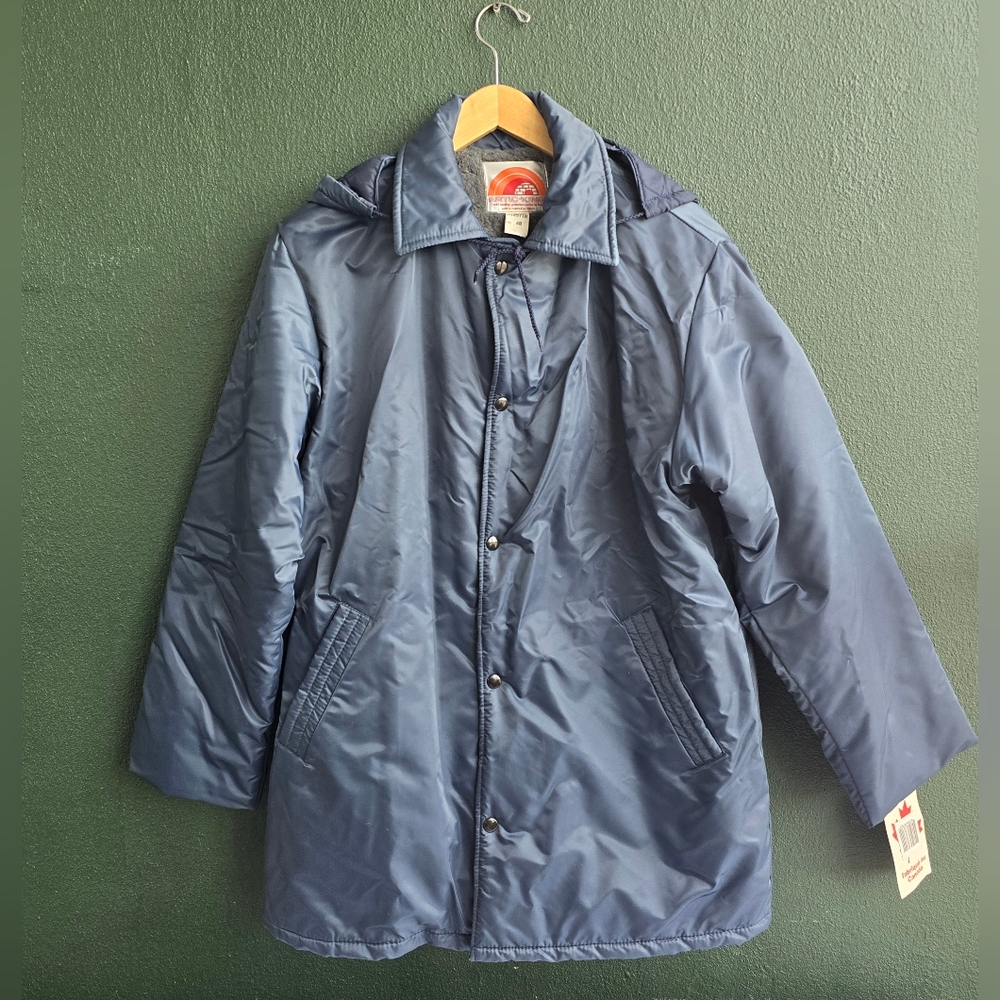 NWT Artic King Blue Parka Sz M/L